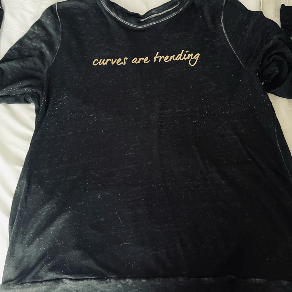 Women's Lane Bryant Top - Curves are Trending - 18/20
